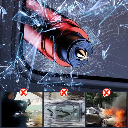 ⏳Begrenzte Zeit 50% Rabatt💥Auto-Nothammer mit Gurtschneider