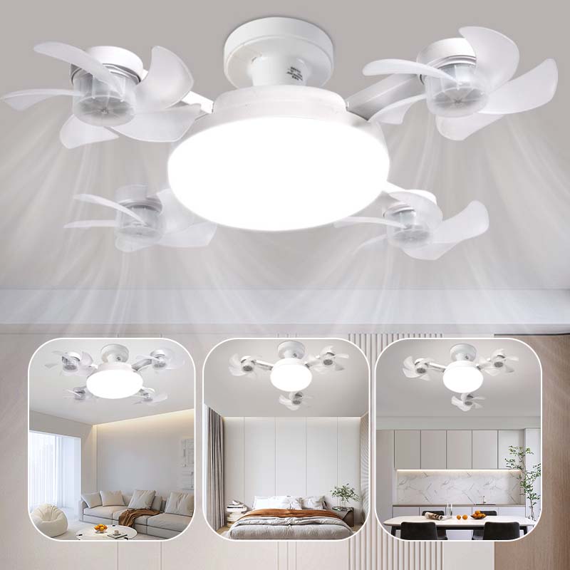 Ferngesteuerte LED-Deckenventilatorleuchte