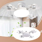 Ferngesteuerte LED-Deckenventilatorleuchte