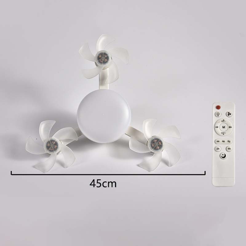 Ferngesteuerte LED-Deckenventilatorleuchte