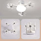 Ferngesteuerte LED-Deckenventilatorleuchte