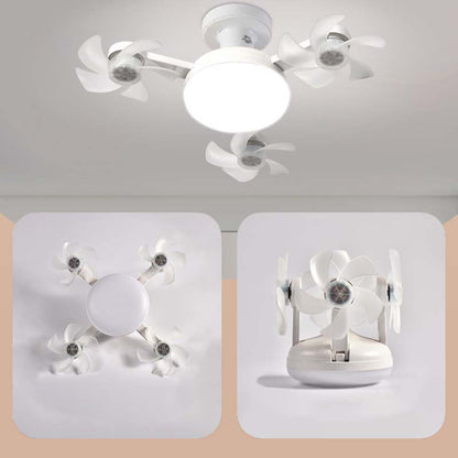 Ferngesteuerte LED-Deckenventilatorleuchte