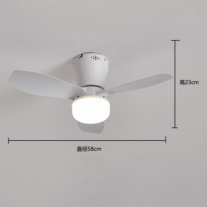 Ferngesteuerte LED-Deckenventilatorleuchte