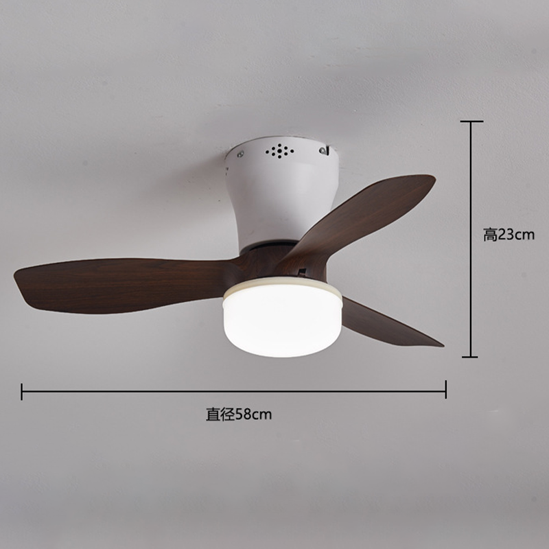 Ferngesteuerte LED-Deckenventilatorleuchte