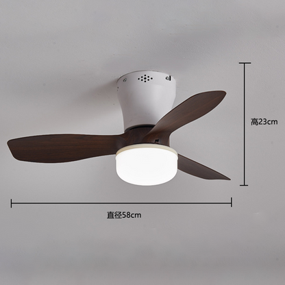 Ferngesteuerte LED-Deckenventilatorleuchte