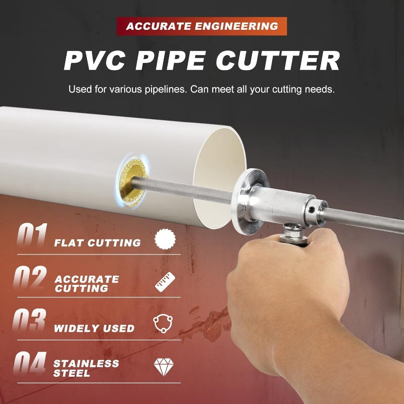 PVC-Rohr-Innenschneider mit Schneidrad
