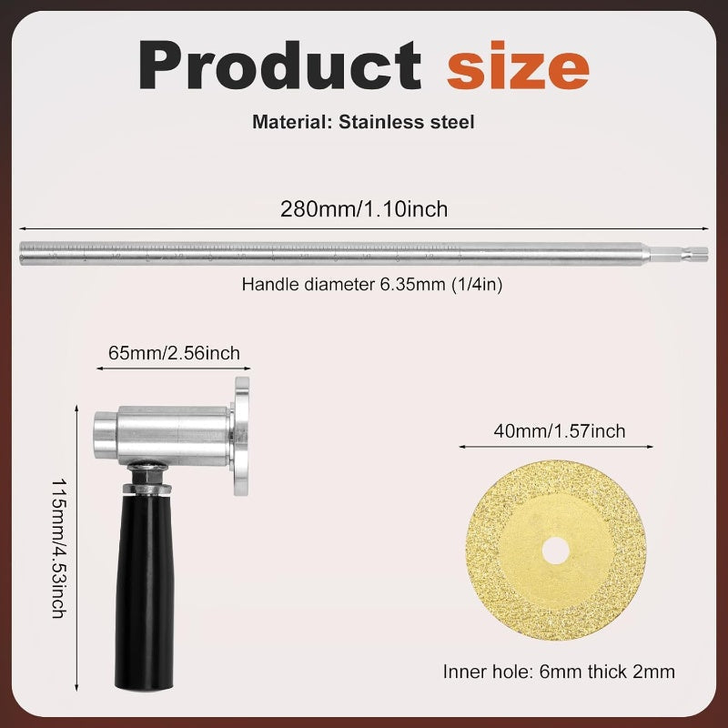 ✂️ 50% RABATT! ⚙️ PVC-Rohr-Innenschneider mit Schneidrad – Präzise & saubere Schnitte – Für PVC, PE & Kunststoffrohre – ideal für Sanitär- oder Heimwerkerprojekte – kompakt & einfach zu bedienen 🚰