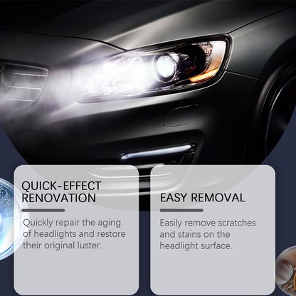 Autoscheinwerfer Schatten Revitalizer -Blurring & Vergilbung Entfernung