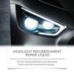 Autoscheinwerfer Schatten Revitalizer -Blurring & Vergilbung Entfernung