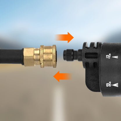 6-in-1 verstellbare Druckwaschdüse
