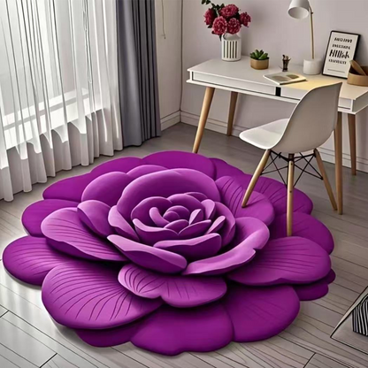 🔥2026 Neues Produkt 🌸 Floral Plüsch & Kieselgur Bodenmatte