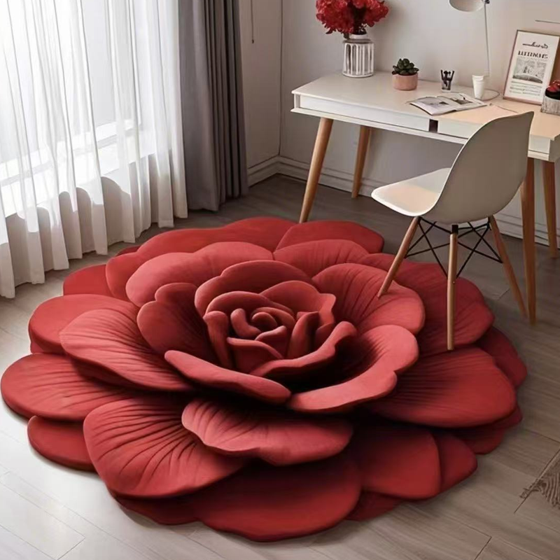 🔥2026 Neues Produkt 🌸 Floral Plüsch & Kieselgur Bodenmatte