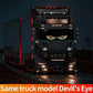 😈 LED Devil Eyes Lichter für LKW-Windschutzscheibe