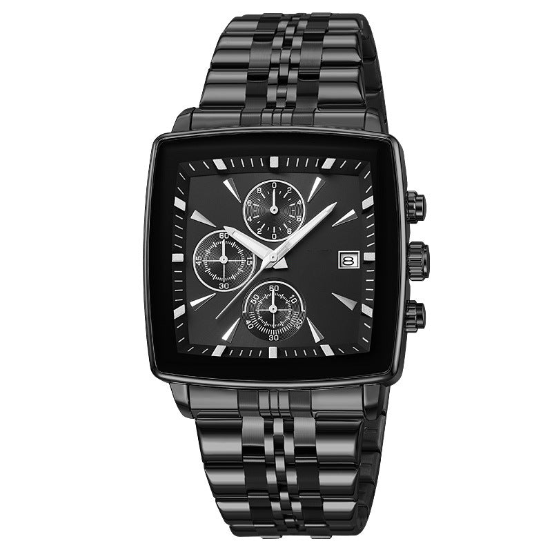 Multifunktionale wasserdichte Quarzuhr für Männer