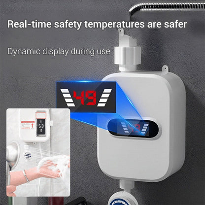 🚿🔥 50% RABATT! Thermostatischer Durchlauferhitzer – Kompakt & energieeffizient – Perfekt für Dusche, Waschbecken oder Küche – konstante Wassertemperatur, einfache Installation 💧