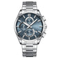 Herren-Edelstahl-Business-Armbanduhr