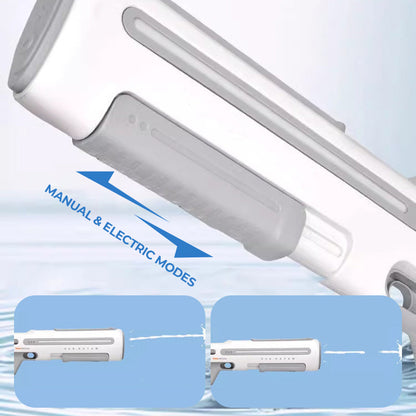 Elektrischer Fernstrahl-Wasserblaster mit LED für Kinder und Erwachsene