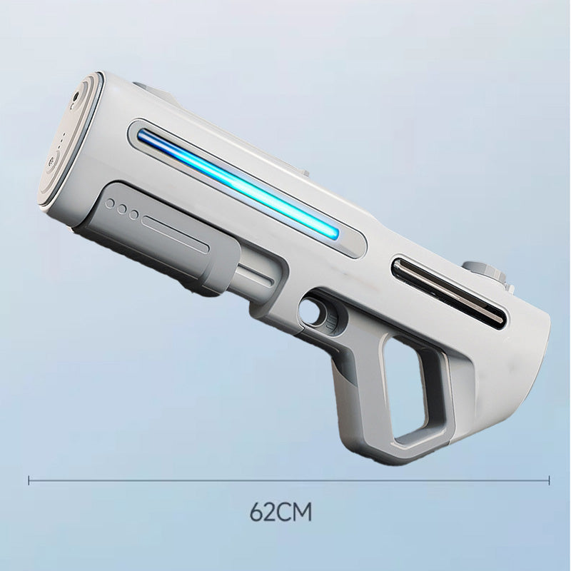 Elektrischer Fernstrahl-Wasserblaster mit LED für Kinder und Erwachsene