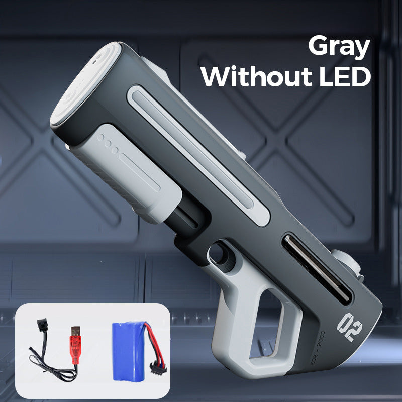 Elektrischer Fernstrahl-Wasserblaster mit LED für Kinder und Erwachsene