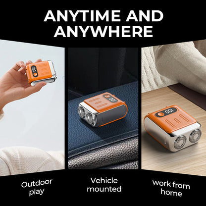 🔥Bestseller-Neuheit❤️‍🔥 Tragbarer elektrischer Mini-Rotationsrasierer für Männer