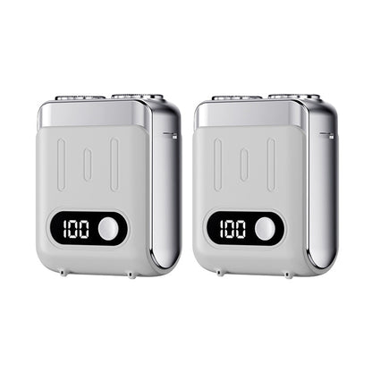 🔥Bestseller-Neuheit❤️‍🔥 Tragbarer elektrischer Mini-Rotationsrasierer für Männer