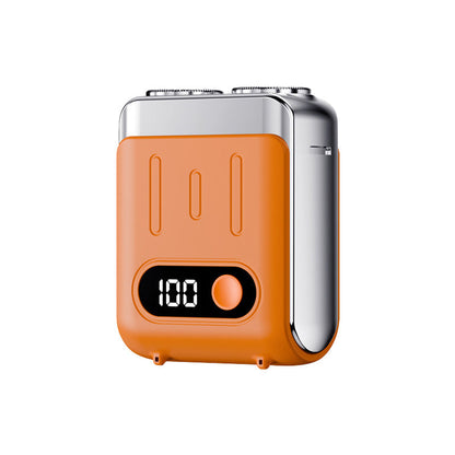 🔥Bestseller-Neuheit❤️‍🔥 Tragbarer elektrischer Mini-Rotationsrasierer für Männer