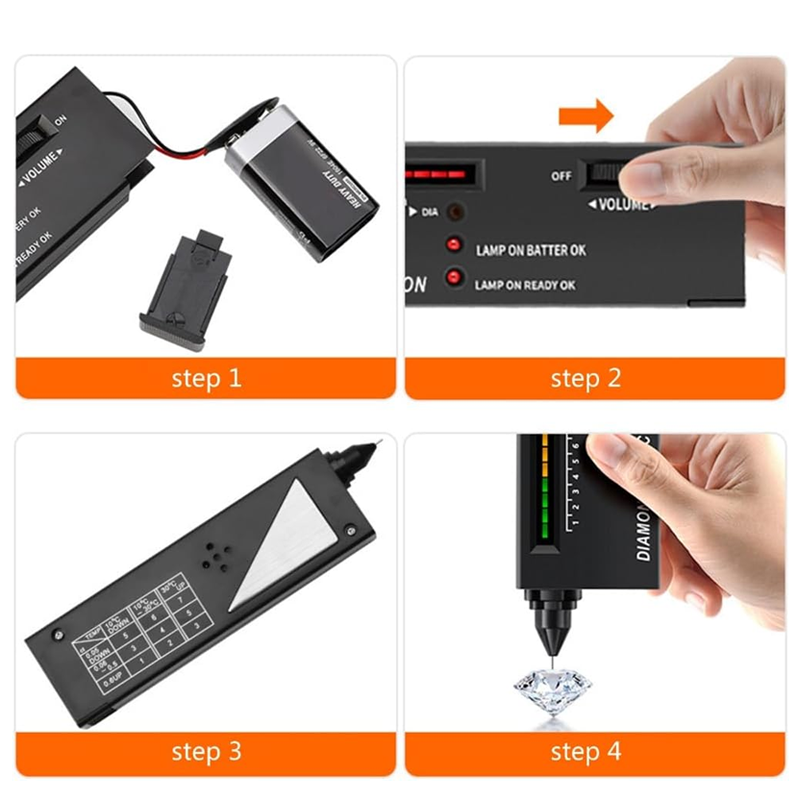 Professioneller Diamantprüfstift