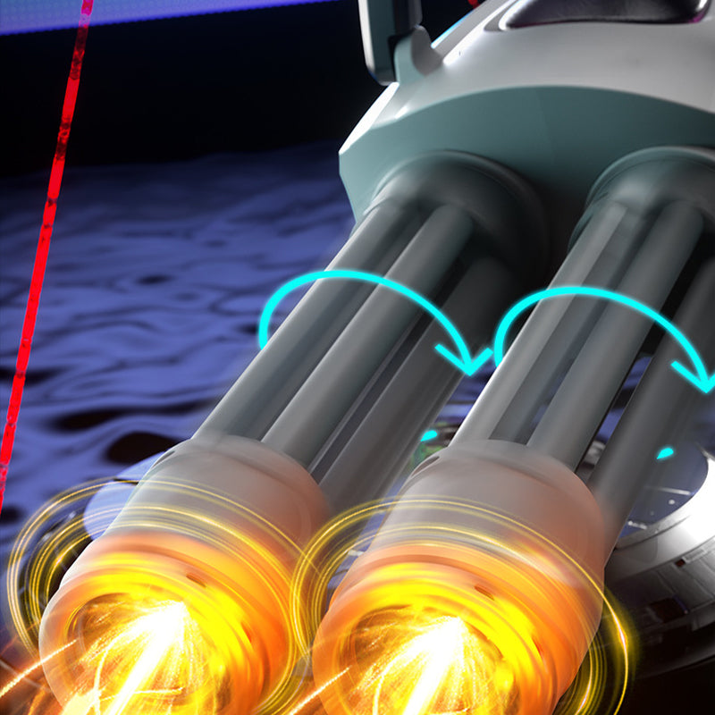 ⏳Begrenzte Zeit 50% Rabatt🔥Doppelläufiges Gatling-Elektro-Wasserpistolen-Set🔫🔫