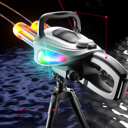 ⏳Begrenzte Zeit 50% Rabatt🔥Doppelläufiges Gatling-Elektro-Wasserpistolen-Set🔫🔫