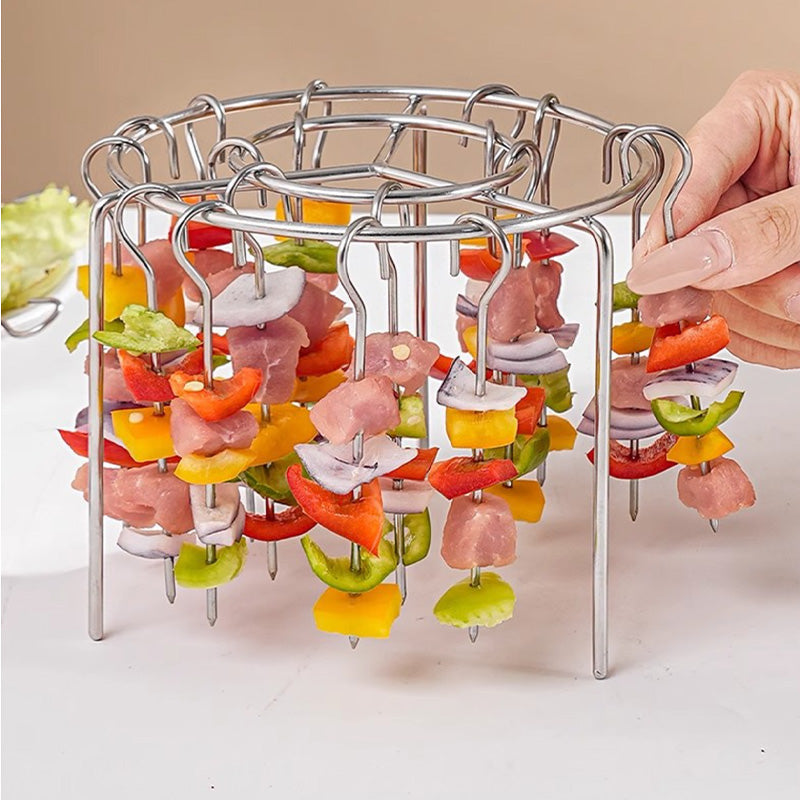 Vertikaler Grillrost für Heißluftfritteusen
