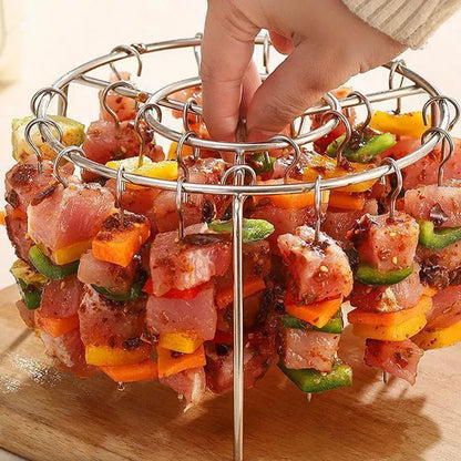 Vertikaler Grillrost für Heißluftfritteusen