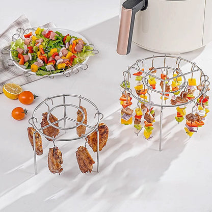 Vertikaler Grillrost für Heißluftfritteusen
