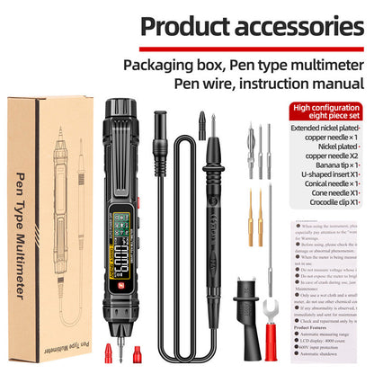 Tragbares Digital-Stiftmultimeter mit hoher Genauigkeit