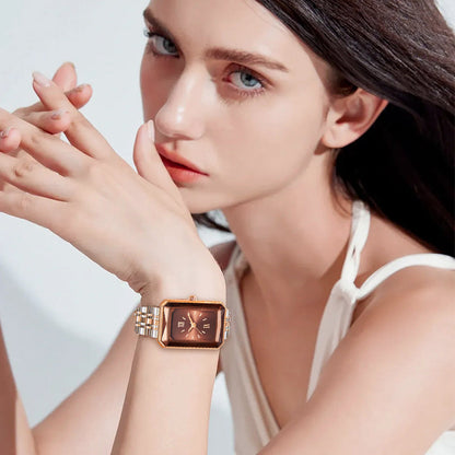 ⌚Damenmode & elegante Quarzuhr