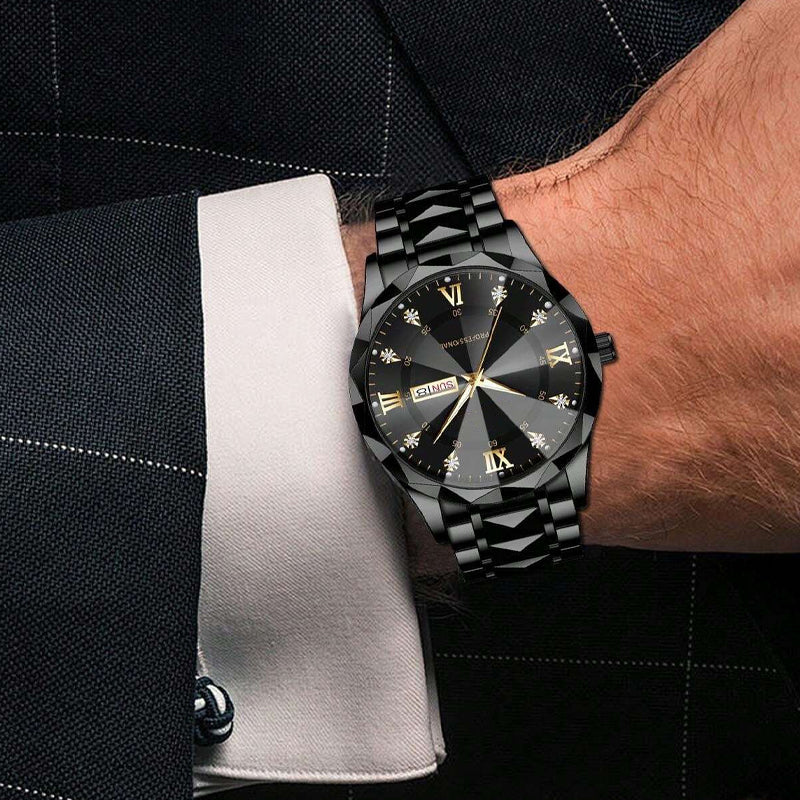 💎Zeitlich begrenztes Angebot⌛Herren Luxus-Wasserdichte Analog Quarzuhr