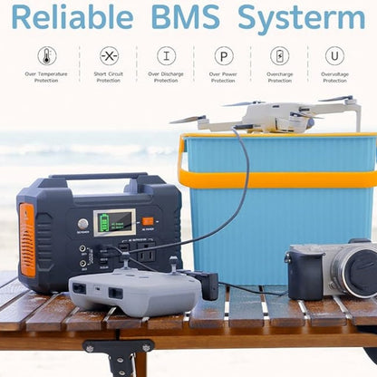 200W Portable Power Station mit Display