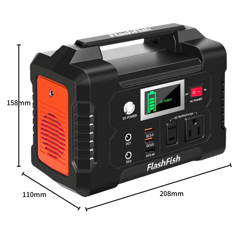 200W Portable Power Station mit Display