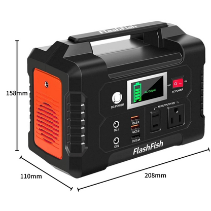 200W Portable Power Station mit Display
