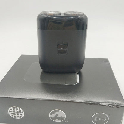 🔥Portabler elektrischer Rasierer mit zwei Köpfen für Männer