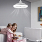 E27 360 ° rotierende Deckenventilator mit Fernbedienung