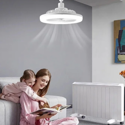 E27 360 ° rotierende Deckenventilator mit Fernbedienung