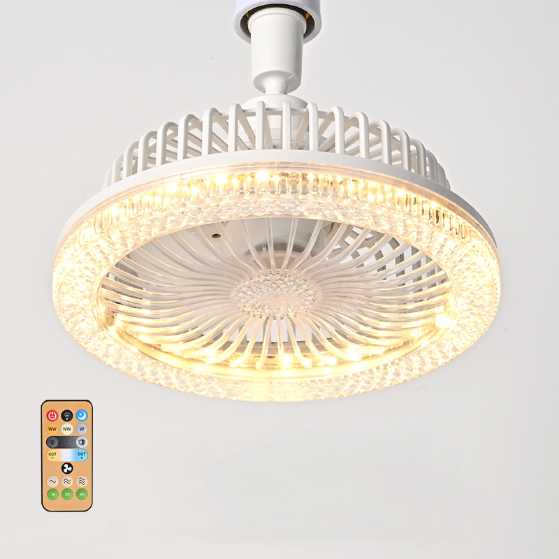 E27 360 ° rotierende Deckenventilator mit Fernbedienung