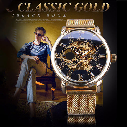 Mechanische Uhren der Skelett -Männer