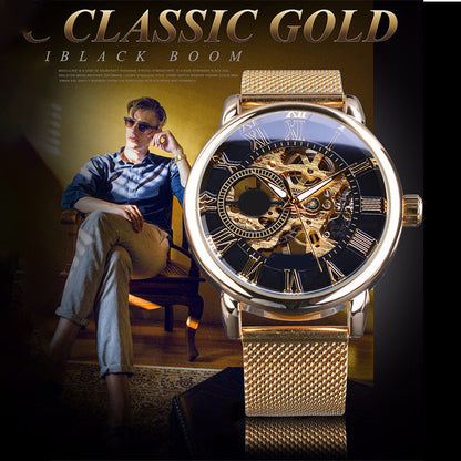 Mechanische Uhren der Skelett -Männer