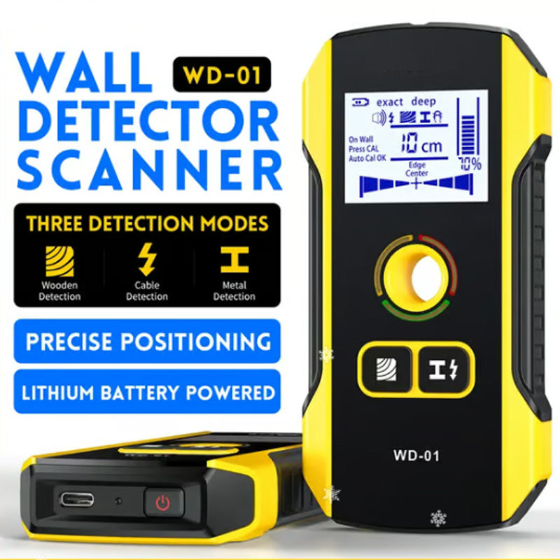 Metalldetektor Wandbolzenscanner mit Positionierungsbohrung