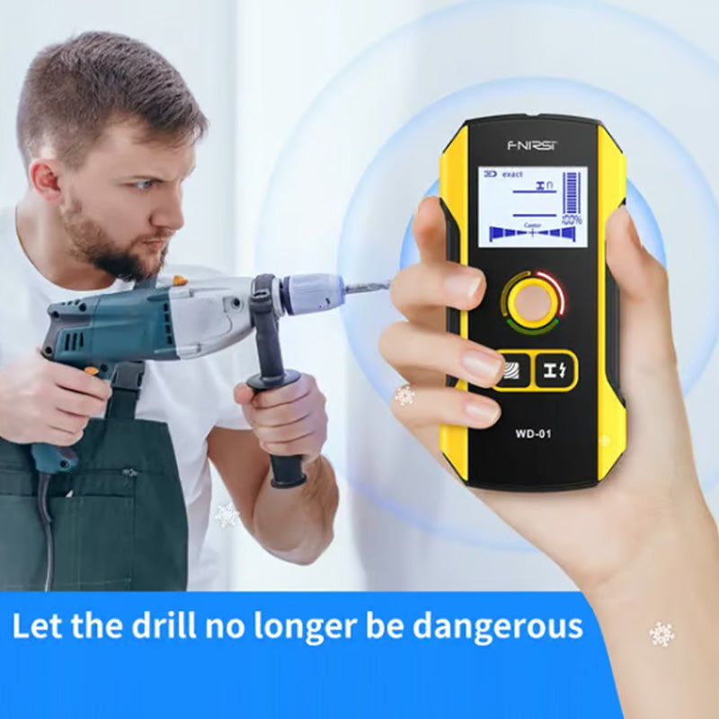 Metalldetektor Wandbolzenscanner mit Positionierungsbohrung