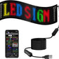 ✨🚗 Flexibles Bluetooth-LED-Display für Fahrzeuge