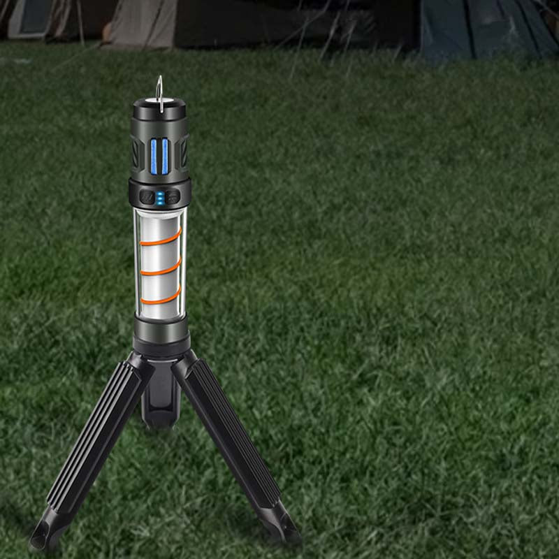 Multifunktionaler, wiederaufladbarer, tragbarer Moskitoschutz und Campinglampe in einem