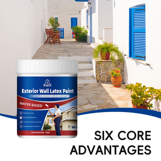 Latexfarbe für Außenwände