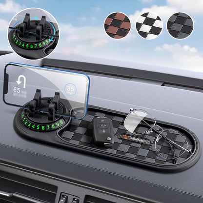 🔥Heißer Verkauf-50% Off🔥Auto Dashboard Anti-Rutsch-Matte mit Telefonhalterung✨